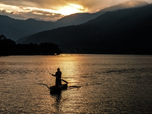 Commuter, Lake Atitlan